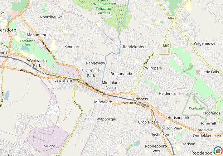 Map location of Breaunanda